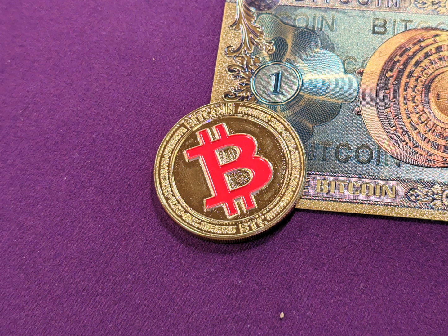 Red B BTC Bitcoin