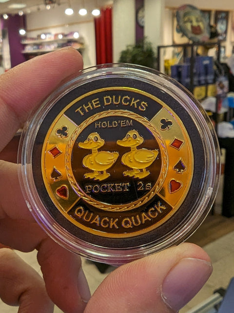 The Ducks Quack Poker Coin