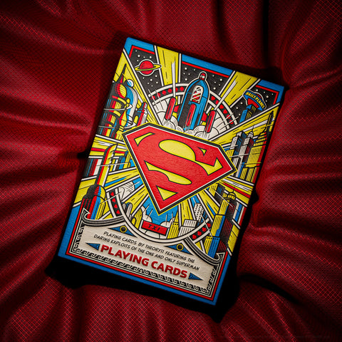 Super Man Theory 11 Playing Cards