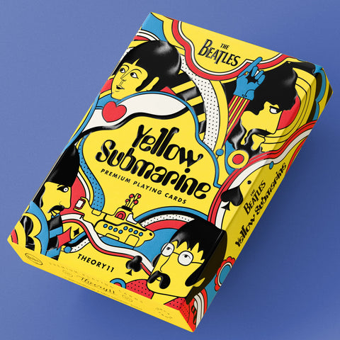 Yellow Submarine Beatles Theory 11 Playing Cards