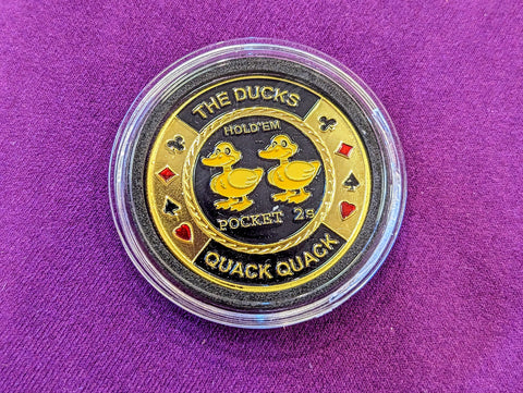 The Ducks Quack Poker Coin