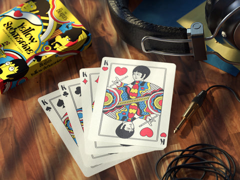 Yellow Submarine Beatles Theory 11 Playing Cards