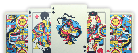 Yellow Submarine Beatles Theory 11 Playing Cards