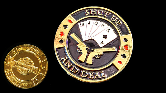 Shut Up And Deal Poker Card Protector
