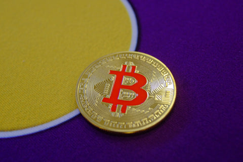 Bitcoin Coin Red Letter B