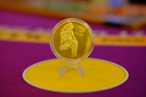 Sexy Stripper Flip Coin : Warning Rated R, Look away