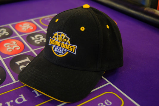 CQ Golden Emblem Premium "OTTO" Black Structured Hat