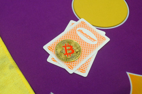 Bitcoin Coin Red Letter B