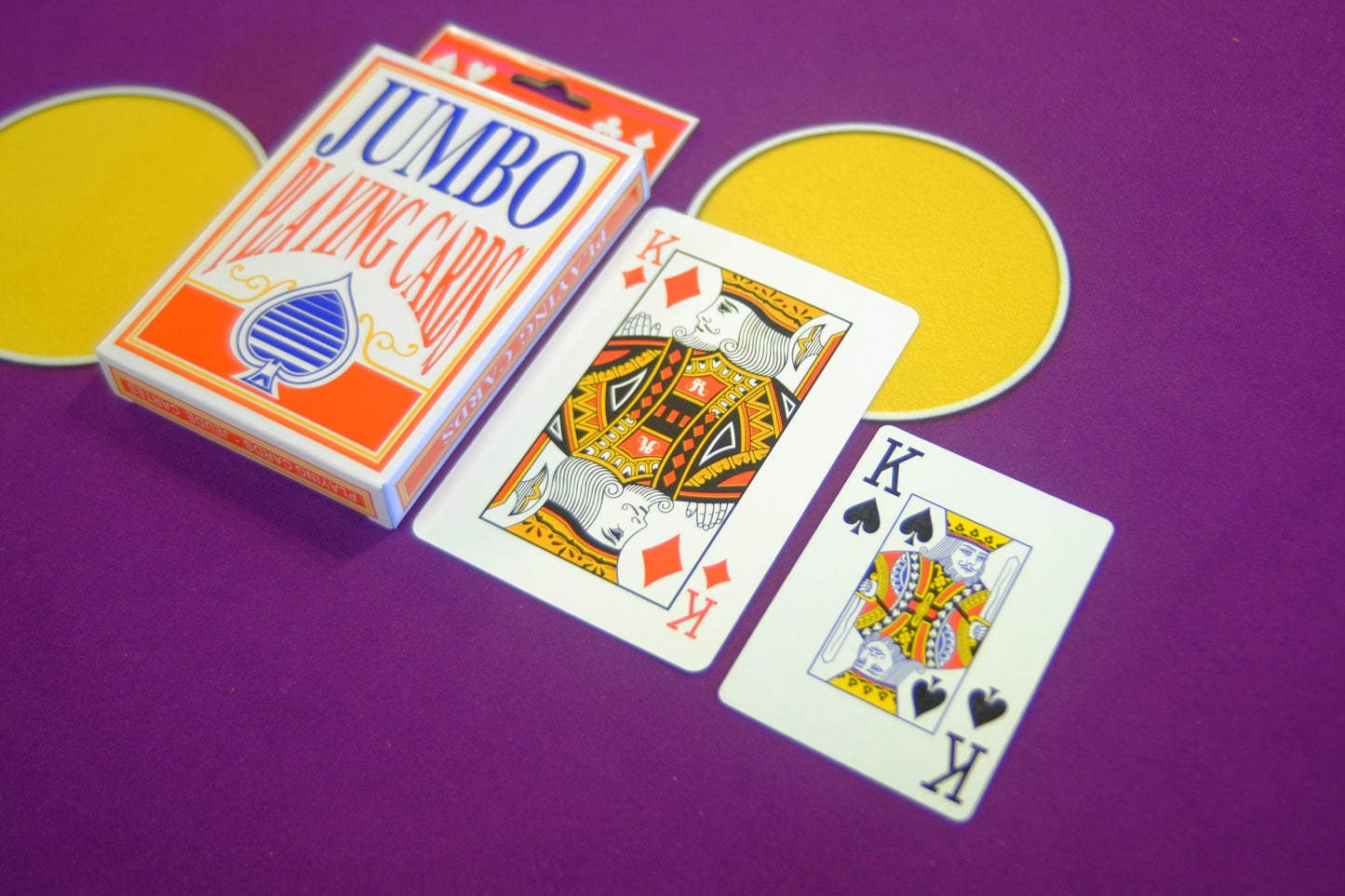 Jumbo Large 5 x 3.5 Playing Cards