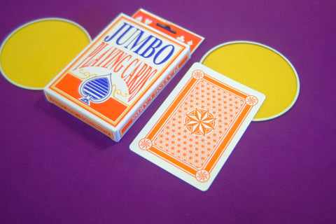 Jumbo Large 5 x 3.5 Playing Cards