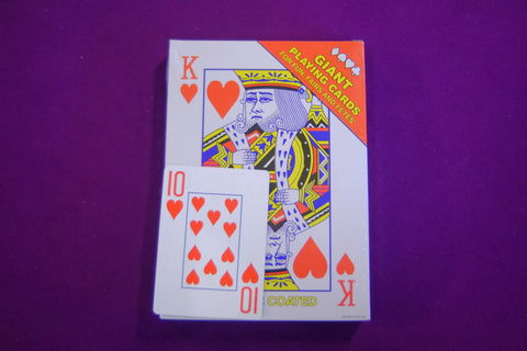 Jumbo Big Playing Cards 5 X 7