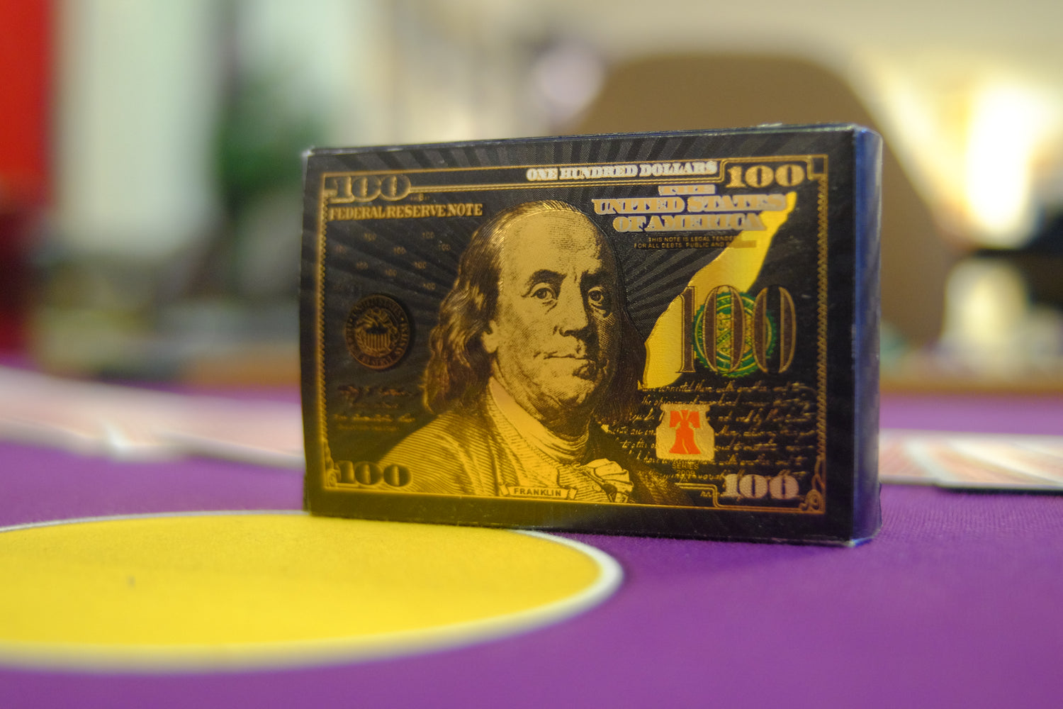 24K Gold Foil Fabulous Las Vegas Playing Cards – Casino Quest