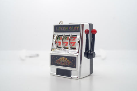 Mini Slot Machine Keychain