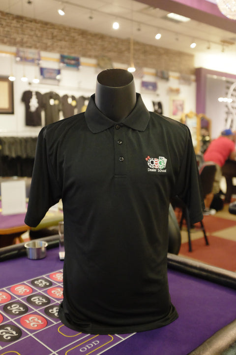 Premium CEG Dealer School Black Sport Polo