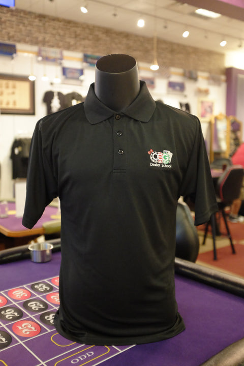 Premium CEG Dealer School Black Sport Polo