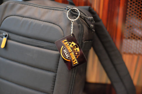 Large CQ Logo Keychain