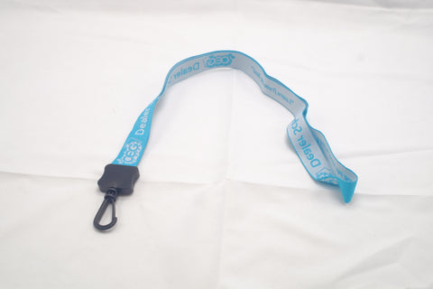 CEG Lanyard Teal x White