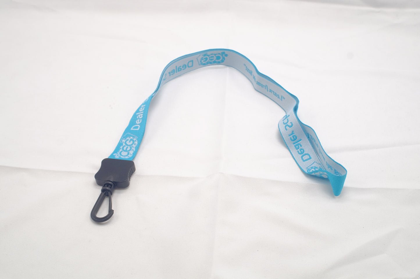 CEG Lanyard Teal x White