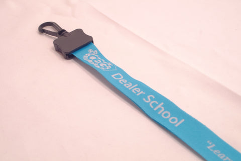 CEG Lanyard Teal x White