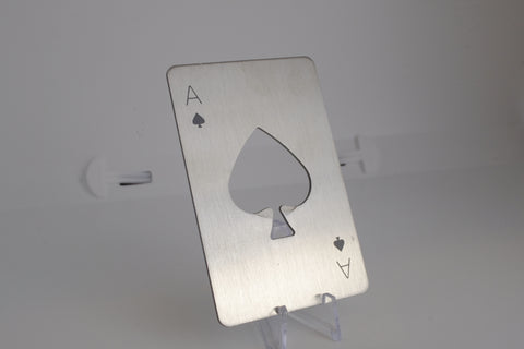 Ace of Spades Bottle Opener