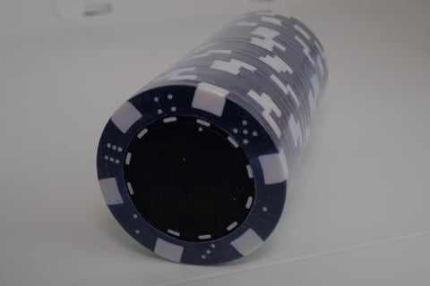 25 Count Dice Suit Chip Sleeve