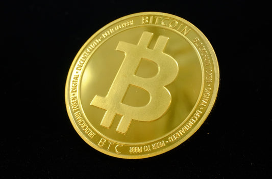 Gold Bitcoin Coin "BTC"