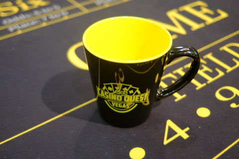 Casino Quest Black & Gold Mug