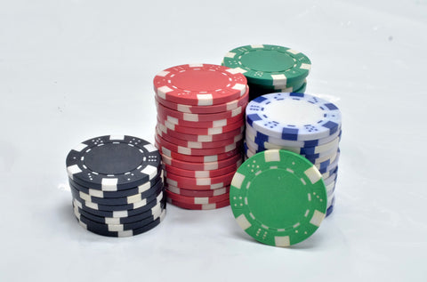 25 Count Dice Suit Chip Sleeve