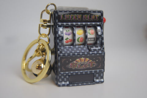 Mini Slot Machine Keychain