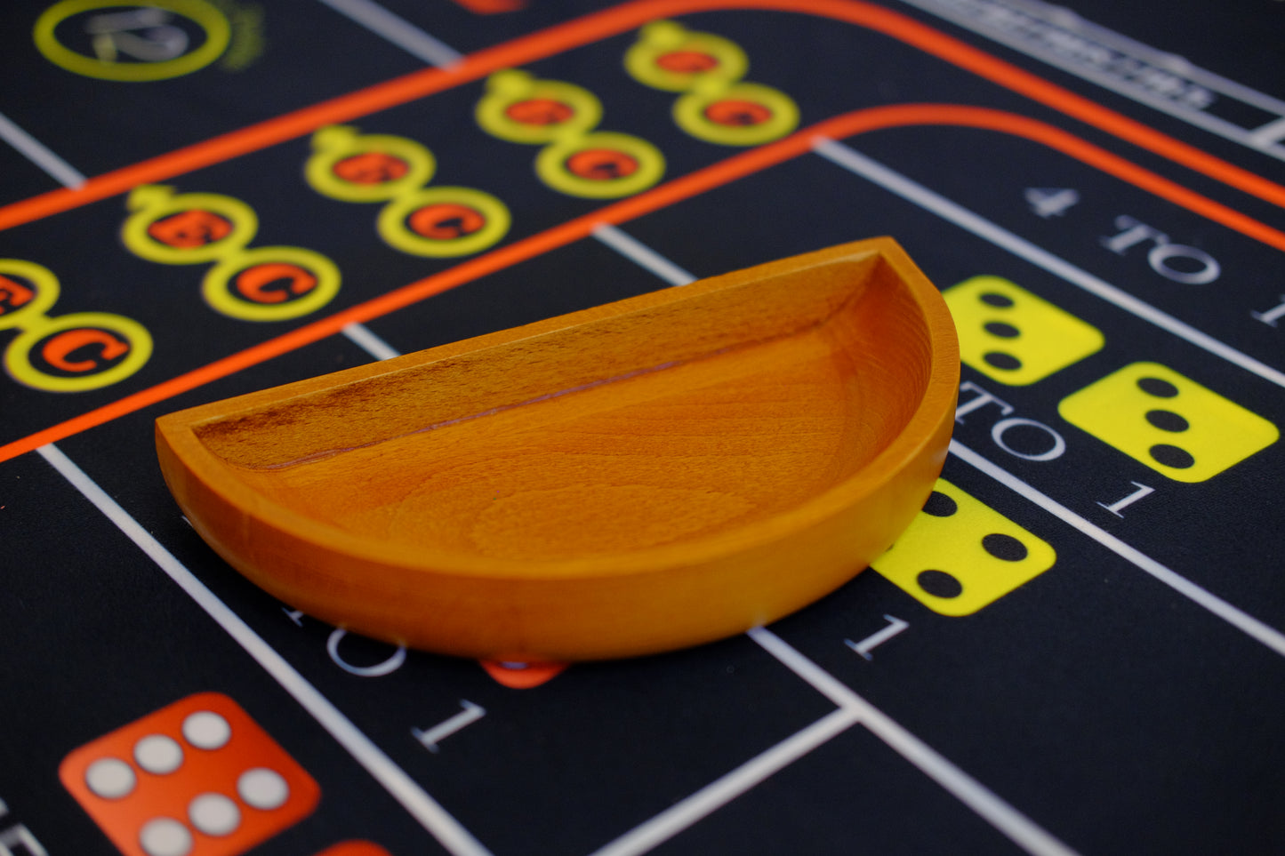 Wooden Dice Bowl