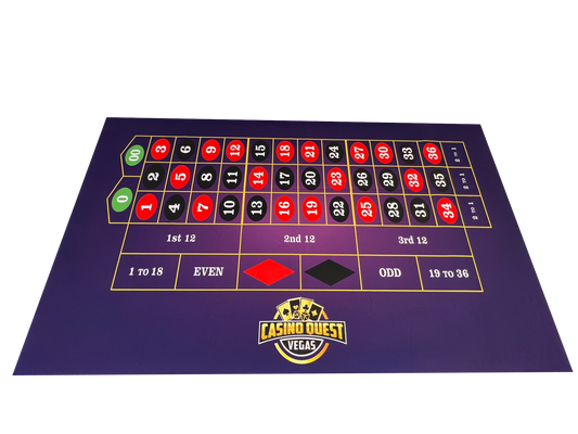 Practice Classic Purple Roulette Layout